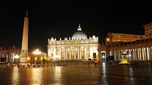 ClassicJP Puzzle Erwachsene Puzzle 1000 Teile Piazza San Pietro während der Nacht Für Erwachsene Kinder ClassicJP Puzzle Erwachsene Puzzle 1000 Teile Piazza San Pietro während der Nacht Für Erwachsene Kinder von ClassicJP
