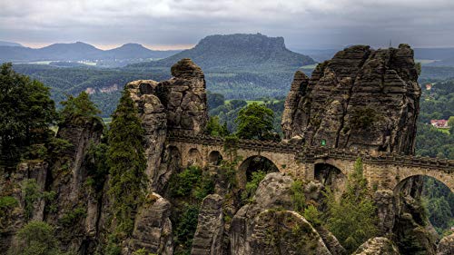 ClassicJP Puzzle Puzzles 1000 Teile Die Bastei Brücke Deutschland Schaukelt Naturlandschaft DIY Art Für Erwachsene Erwachsene ClassicJP Puzzle Puzzles 1000 Teile Die Bastei Brücke Deutschland Schaukelt Naturlandschaft DIY Art Für Erwachsene Erwachsene von ClassicJP