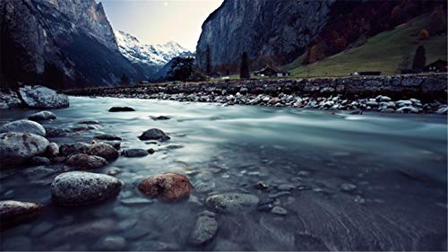 ClassicJP Puzzle Puzzles 1000 Teile Lauterbrunnen Der Schweiz Berg DIY Art Für Erwachsene Erwachsene ClassicJP Puzzle Puzzles 1000 Teile Lauterbrunnen Der Schweiz Berg DIY Art Für Erwachsene Erwachsene von ClassicJP