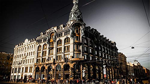 ClassicJP Puzzles 1000 Teile Puzzle St. Petersburg Corner Für Erwachsene Kinder Über 14 Jahre ClassicJP Puzzles 1000 Teile Puzzle St. Petersburg Corner Für Erwachsene Kinder Über 14 Jahre von ClassicJP