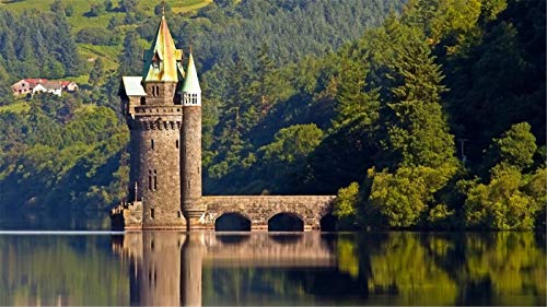 ClassicJP Puzzles 1000 Teile Puzzles Der Vyrnwy-Turmlandschaftssee Für erwachsenes ClassicJP Puzzles 1000 Teile Puzzles Der Vyrnwy-Turmlandschaftssee Für erwachsenes von ClassicJP