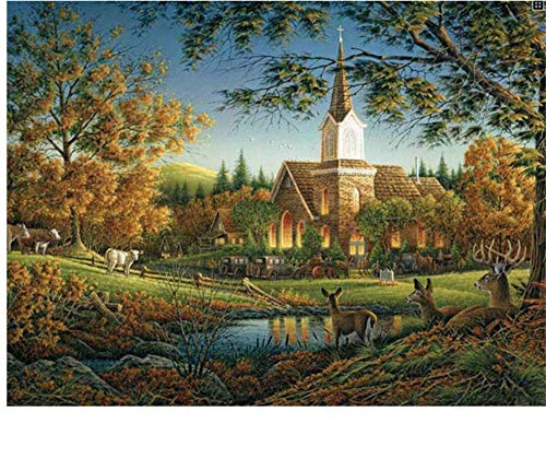 ClassicJP Puzzles Puzzles 1000 Teile Prärieschloss Für erwachsenes Kind ClassicJP Puzzles Puzzles 1000 Teile Prärieschloss Für erwachsenes Kind von ClassicJP