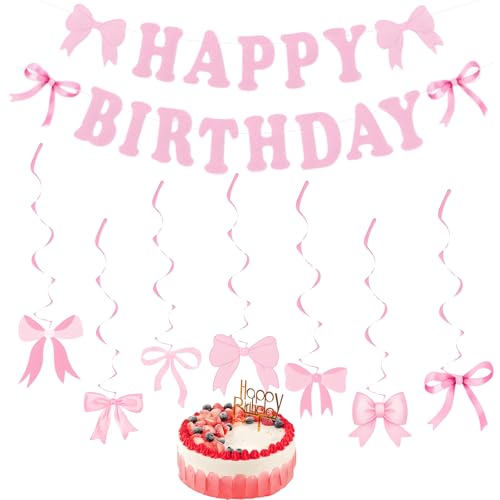 24 Stück Schmetterlingsknoten Birthday Decorations Set, Geburtstagsdeko Mädchen, Geburtstagsdeko Rosa Party Deko Geburtstag, Wandschmuck und Fotohintergründe 24 Stück Schmetterlingsknoten Birthday Decorations Set, Geburtstagsdeko Mädchen, Geburtstagsdeko Rosa Party Deko Geburtstag, Wandschmuck und Fotohintergründe von ClcIosis