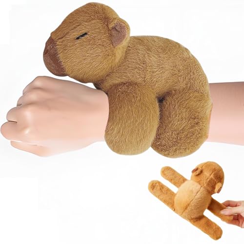 ClcIosis 1 Teilig Capybara Schnapparmband, Capybara Plush, Capybara Kuscheltier Capybara Geschenk für Kinder, Stofftier Capybara Schnapparmband ClcIosis 1 Teilig Capybara Schnapparmband, Capybara Plush, Capybara Kuscheltier Capybara Geschenk für Kinder, Stofftier Capybara Schnapparmband von ClcIosis