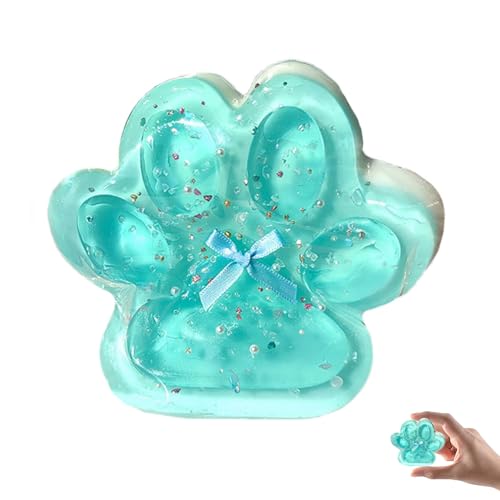 Fufu Squishy, Groß Cat Paw Squeeze Toys für Stress Relief Squishy Fidget Toys, Paw Sensory Play für Suitable für Stress Relief eeignet für Kinder von ClcIosis