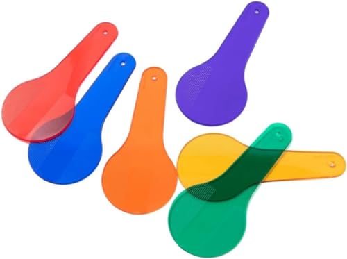 6 Stück Farbpaddel, transparente Farbpaddel, Farblernen, Optik, Farbfilterplatte, Montessori, Wissenschaft, pädagogische Malerei, Farbzeichnung, Erkenntnis, Wissenschaft, Bildung, Farbwissenschaft 6 Stück Farbpaddel, transparente Farbpaddel, Farblernen, Optik, Farbfilterplatte, Montessori, Wissenschaft, pädagogische Malerei, Farbzeichnung, Erkenntnis, Wissenschaft, Bildung, Farbwissenschaft von Cldaisy
