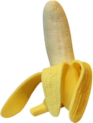 Gelbe Banane, elastische Simulation, Obst-Ornamente, dehnbare, weiche Bananen-Ornamente, Antistress-Dekompression, sensorische Entlüftungs-Ornamente für Erwachsene, Neuheit und Gag-Zubehör Gelbe Banane, elastische Simulation, Obst-Ornamente, dehnbare, weiche Bananen-Ornamente, Antistress-Dekompression, sensorische Entlüftungs-Ornamente für Erwachsene, Neuheit und Gag-Zubehör von Cldaisy