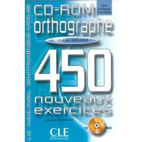 Orthographe 450 Exercises CD-ROM (Beginner) von Cle International