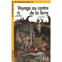 Voyage Au Centre de La Terre Book + MP3 CD (Level 1) von Cle International
