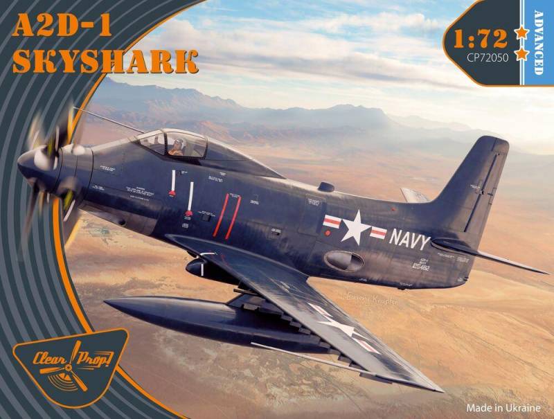 A2D-1 Skyshark von Clear Prop