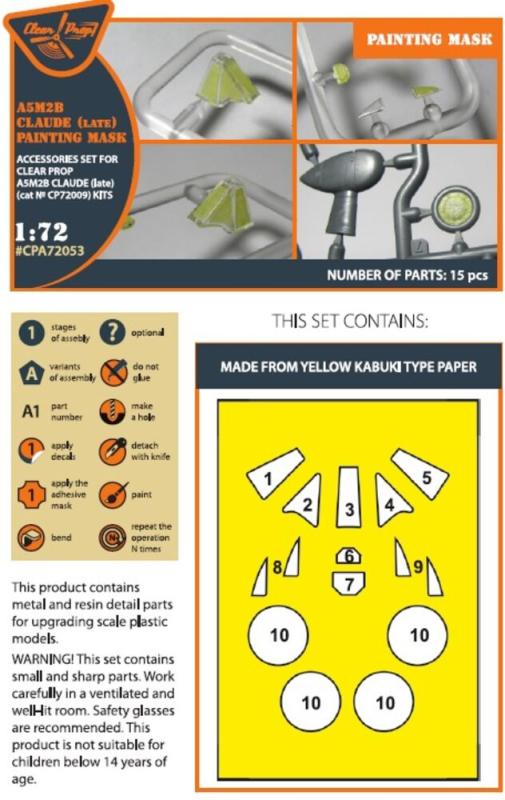 A5M2b Claude (late version) - Painting mask [Clear Prop] von Clear Prop