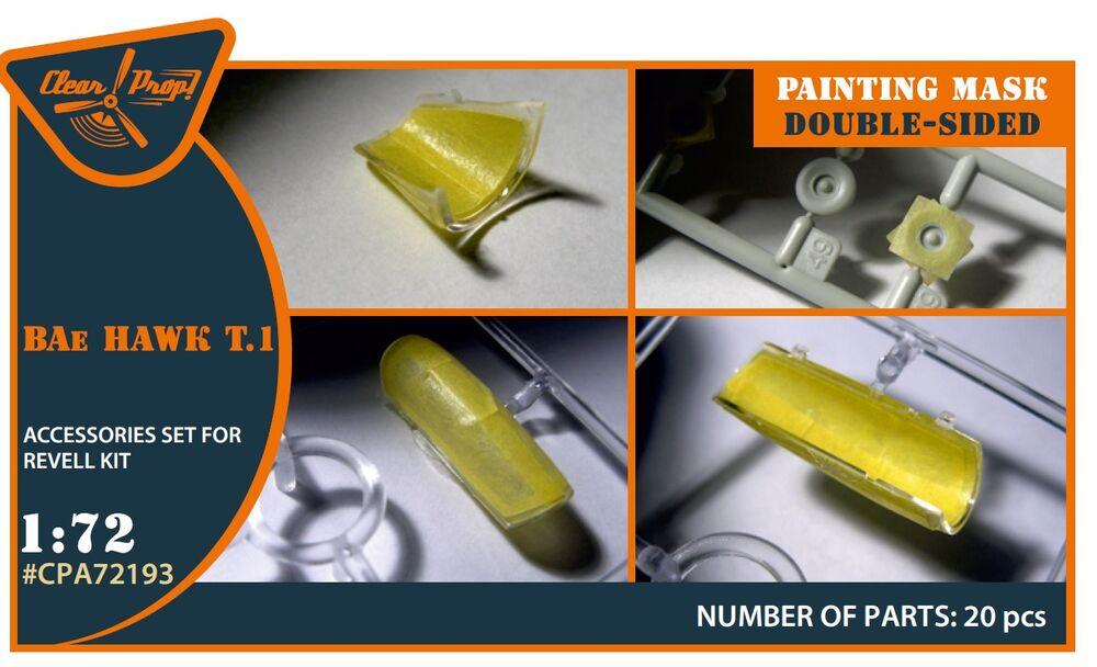 Bat HAWK T.1 - Double-sided painting mask [Revell] von Clear Prop