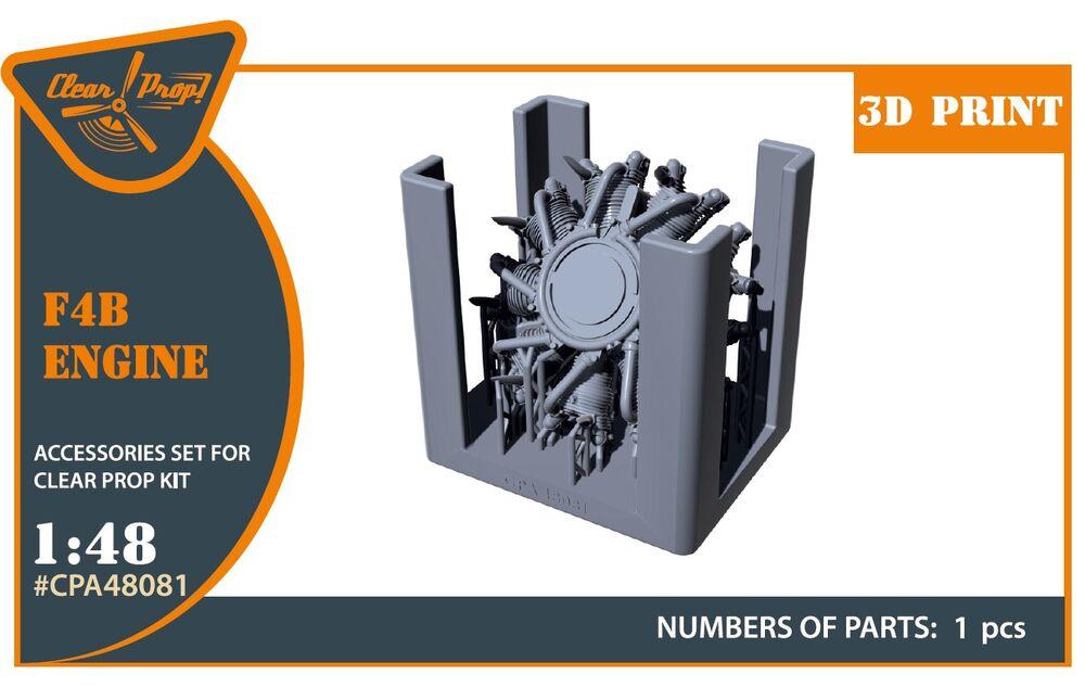 F4B-3/4 - Engine [Clear Prop] von Clear Prop