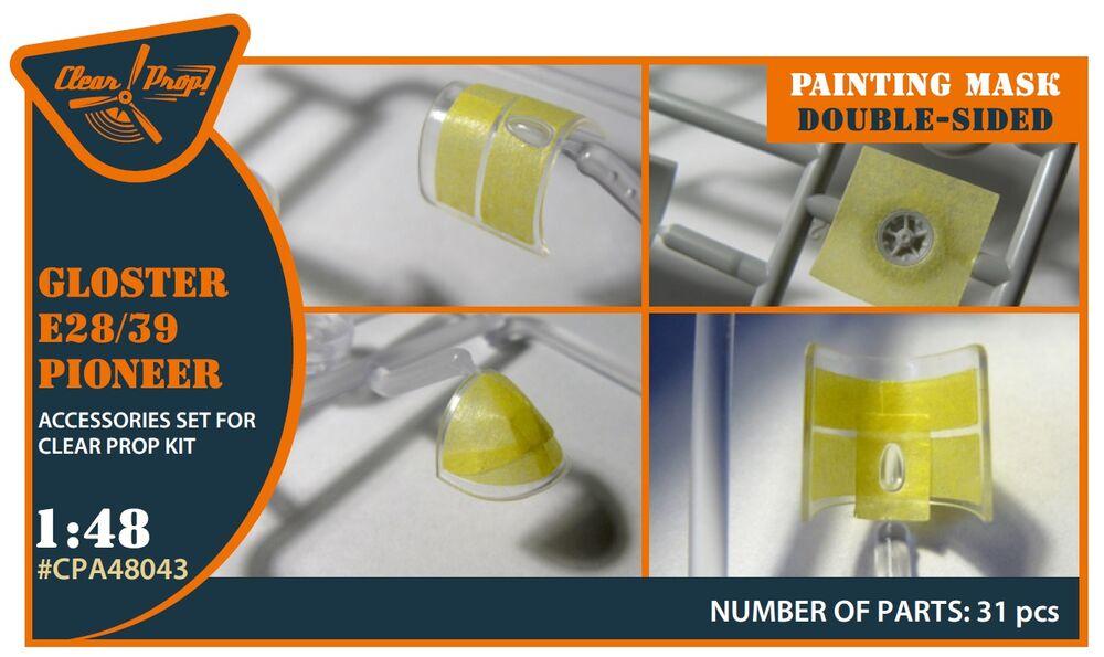 Gloster E28/39 Pioneer  -Double-sided mask [Clear Prop] von Clear Prop