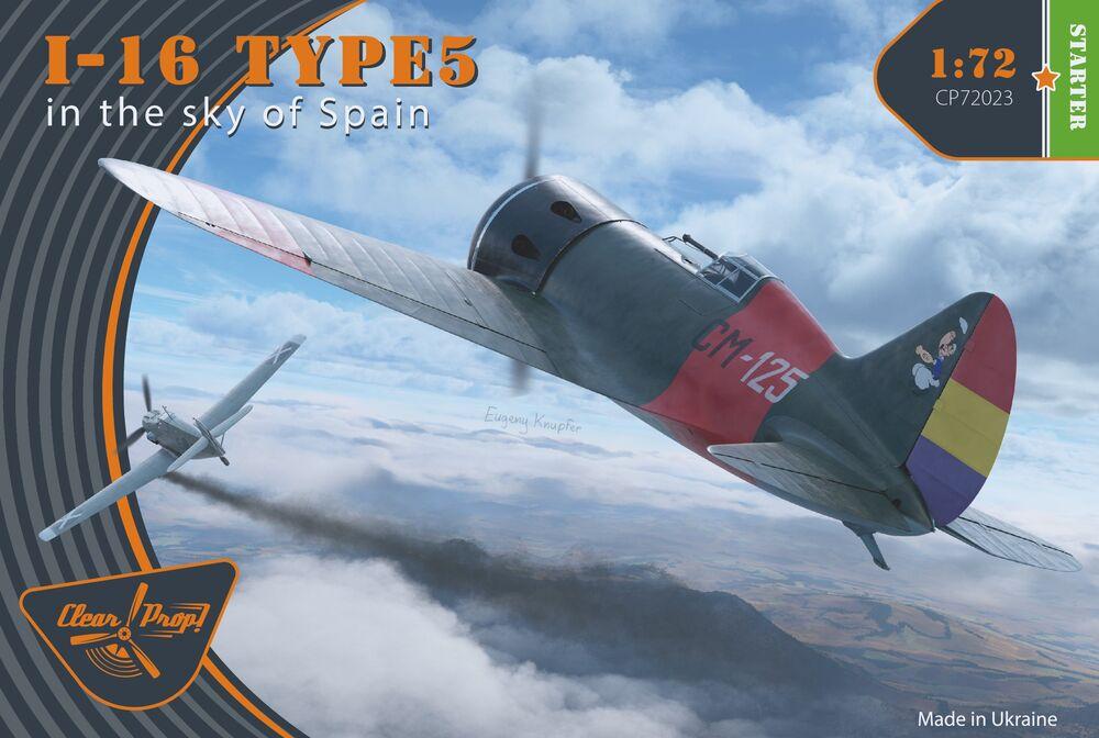 I-16 type 5 (in the sky of Spain) von Clear Prop