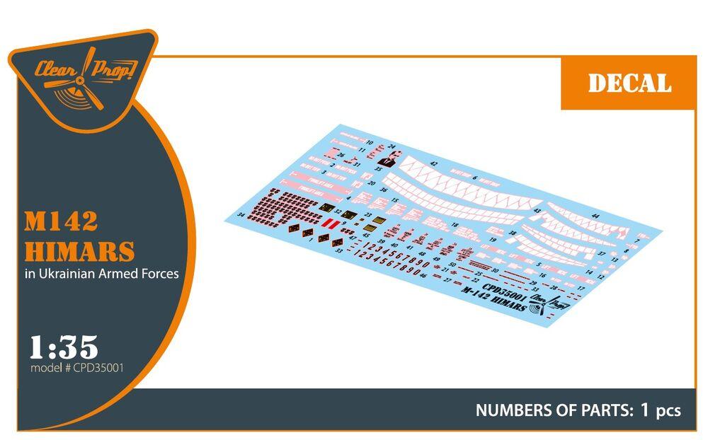 M142 Himars in Ukrainian Armed Forces decal set [Trumpeter] von Clear Prop