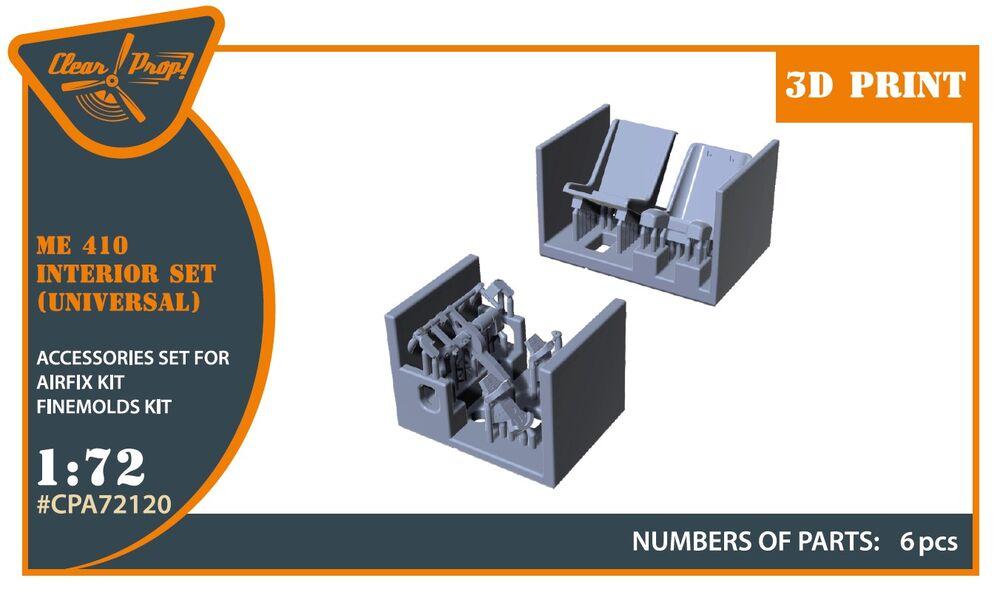 Me-410 B-1/U2/U4/R4 - Interior [Airfix] von Clear Prop