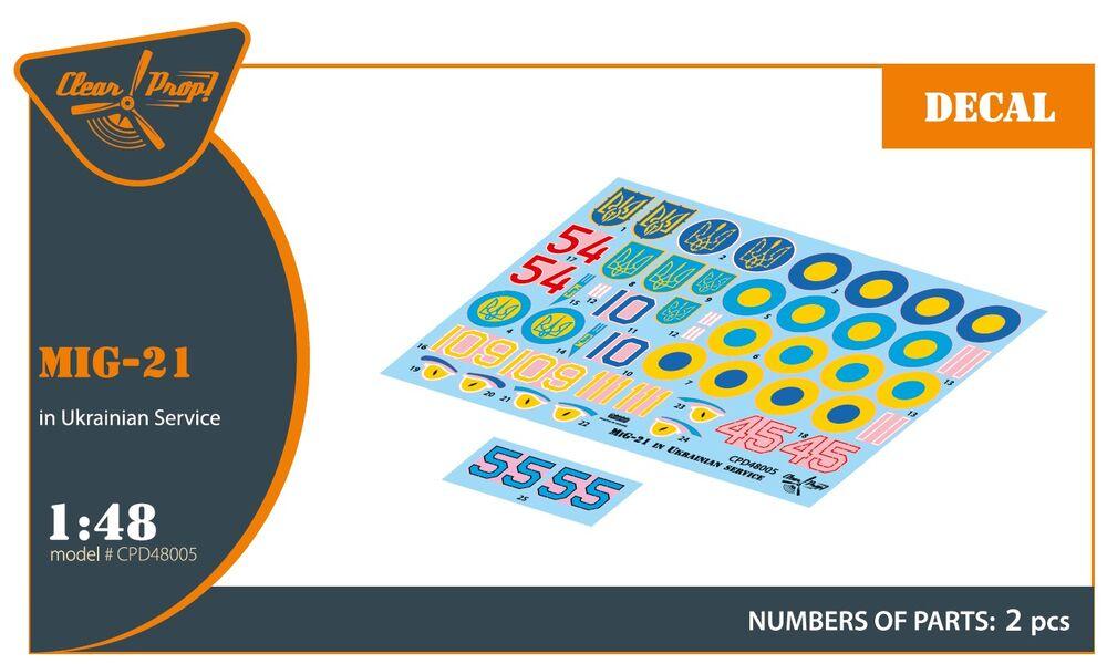 MiG-21 in Ukrainian Service von Clear Prop