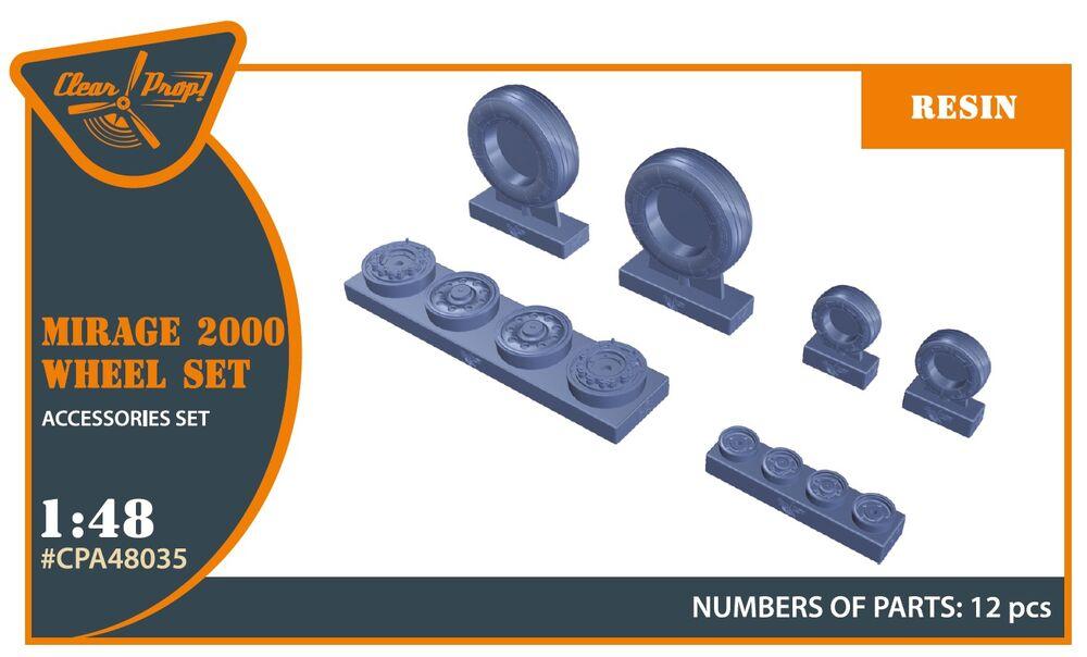 Mirage-2000 - Wheel set von Clear Prop