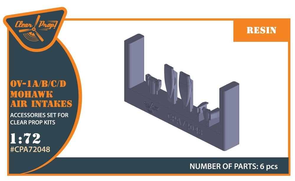 OV-1 A/B/C/D Mohawk - Air intakes [Clear Prop] von Clear Prop