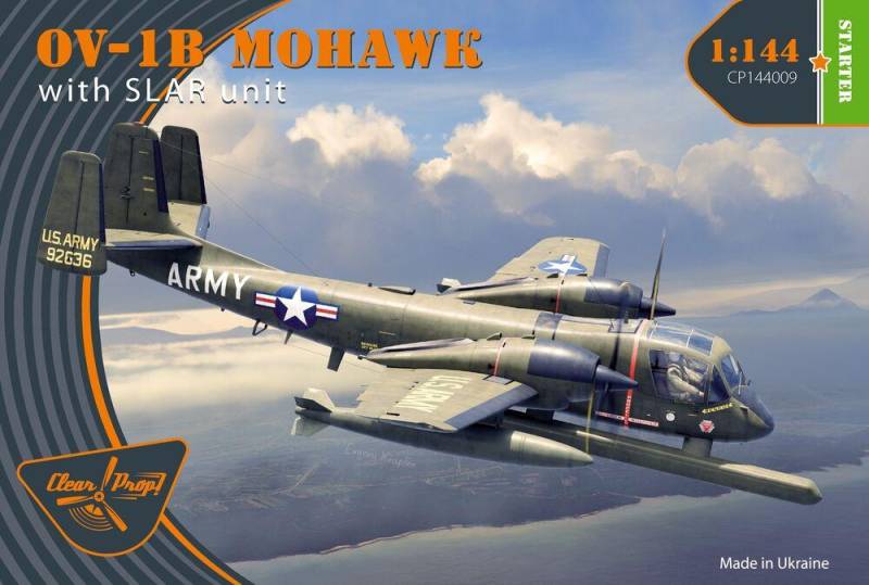 OV-1B Mohawk With SLAR unit OV-1B Mohawk With SLAR unit von Clear Prop
