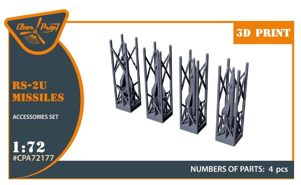 RS-2U/US (4pcs) used on the following airplanes: MiG-19PM/PML, MiG-21PF/PFM, Su-9 von Clear Prop