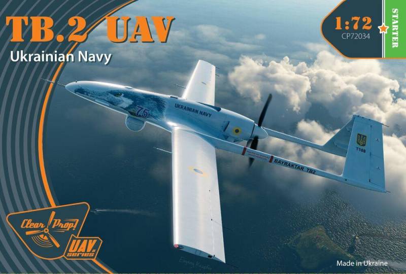TB.2 UAV Ukrainian Navy von Clear Prop