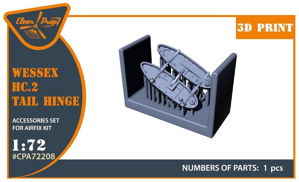 Wessex HC.2 - Tail hinge [Airfix] von Clear Prop