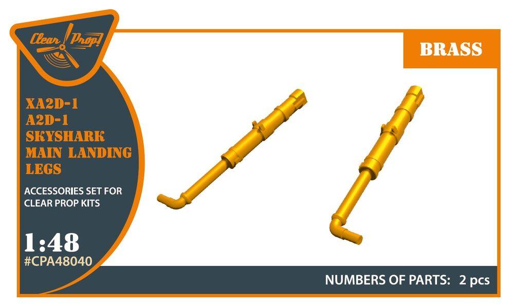 XA2D-1, A2D-1 Skyshark - Main landing legs [Clear Prop] von Clear Prop