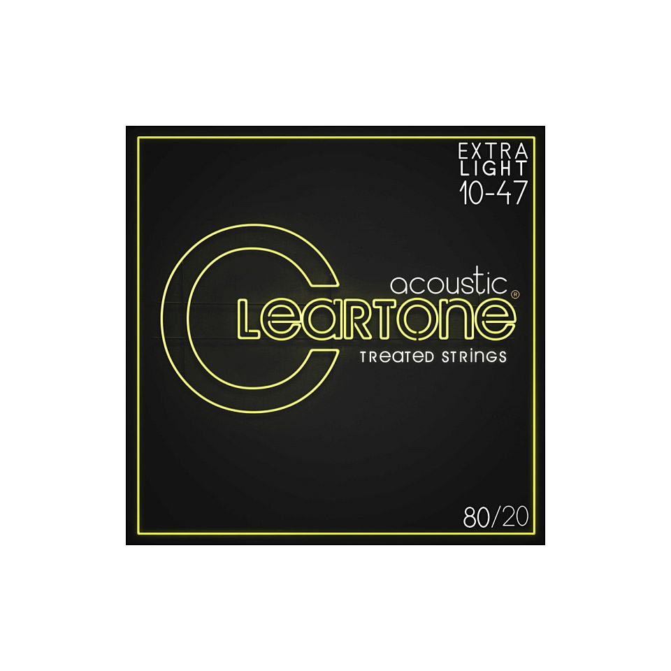 Cleartone Acoustic 80/20 Bronze Custom Light 11-52 Saiten Cleartone Acoustic 80/20 Bronze Custom Light 11-52 Saiten von Cleartone