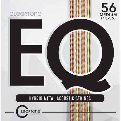 Cleartone EQ Hybrid Metal Acoustic Strings 13-56 Saiten Westerngitarre von Cleartone