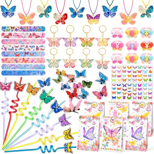 Cleboen Schmetterling Party Mitgebsel Kindergeburtstag Kinder Strohhalme Halskette Haarspangen Ring Schlüsselanhänger Geschenktüten Schnapparmband Tattoo Schmetterling Give Aways Pinata Füllung Cleboen Schmetterling Party Mitgebsel Kindergeburtstag Kinder Strohhalme Halskette Haarspangen Ring Schlüsselanhänger Geschenktüten Schnapparmband Tattoo Schmetterling Give Aways Pinata Füllung von Cleboen