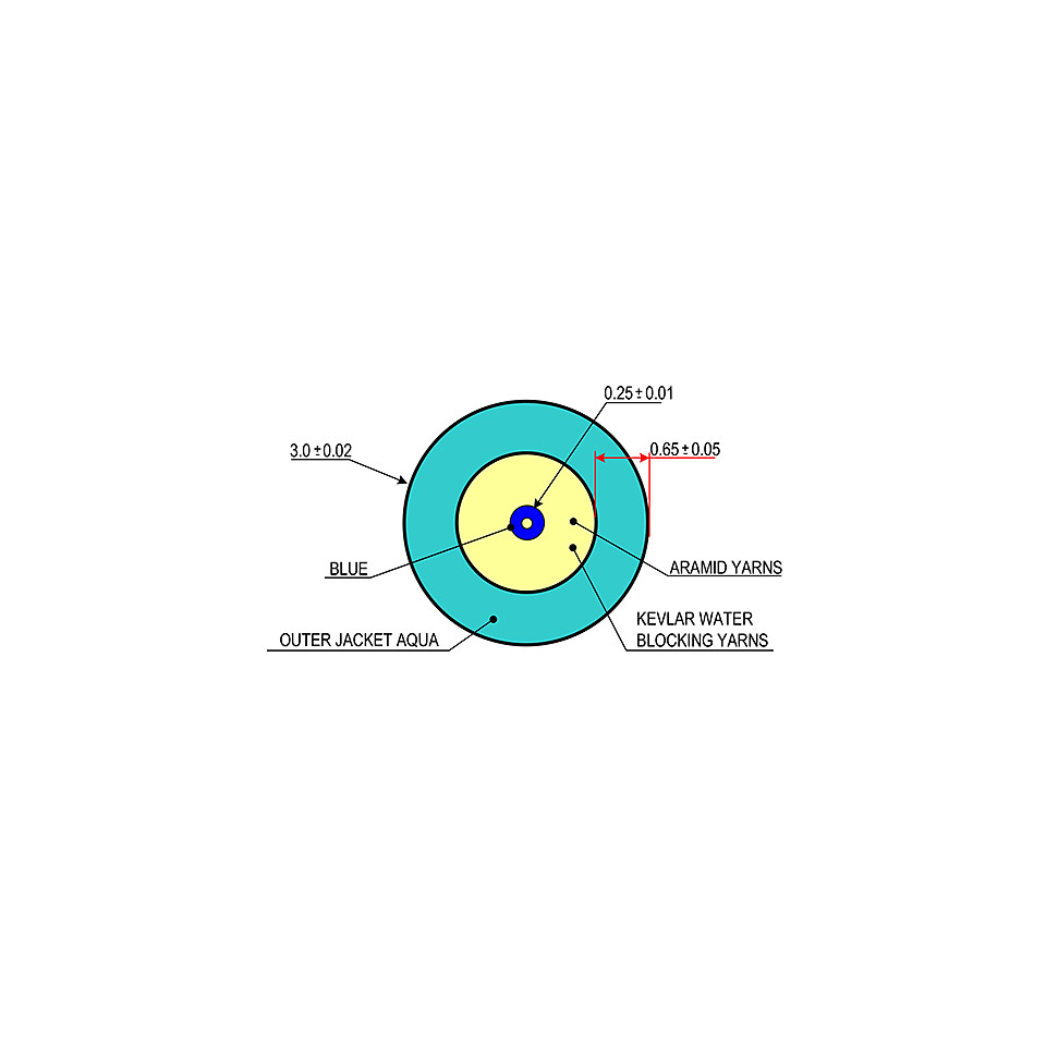 Cleerline SSF S50125M OM3 R Meterware Glasfaserkabel Cleerline SSF S50125M OM3 R Meterware Glasfaserkabel von Cleerline SSF