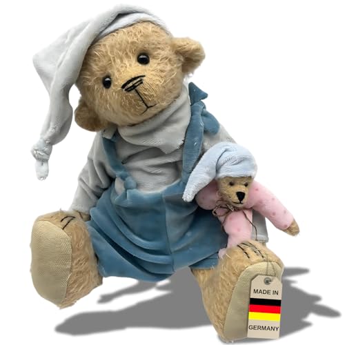 Clemens Sammler Teddy Bär Brüderchen 36 cm | Feinstes Mohair | Weich & Kuschelig | Made in Germany | 5-Fach Gegliedert | Inklusive limitiertem Sammlerpass Clemens Sammler Teddy Bär Brüderchen 36 cm | Feinstes Mohair | Weich & Kuschelig | Made in Germany | 5-Fach Gegliedert | Inklusive limitiertem Sammlerpass von Clemens-Spieltiere