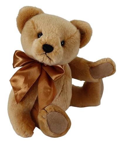 Clemens Softplüschteddy August 33 cm beweglich Plüschbär gegliedert von Clemens-Spieltiere
