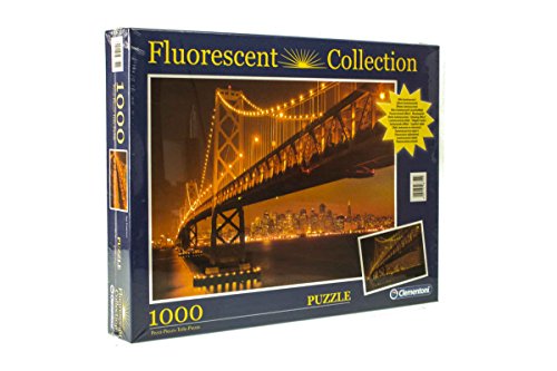 Puzzle 1000 Teile Fluorescent San Francisco von Clementoni