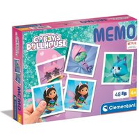 Kinderspiel Gabby's Dollhouse Memo Kompakt mit 48 Karten Kinderspiel Gabby's Dollhouse Memo Kompakt mit 48 Karten von Clementoni S.p.A