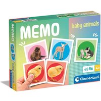 Kinderspiel Disney Tierbabies Memo Kompakt mit 48 Karten Kinderspiel Disney Tierbabies Memo Kompakt mit 48 Karten von Clementoni S.p.A