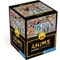 Puzzle One Piece Animé Collection Premium Schatzkarte 49x36cm 500 Teile Geschenk-Box von Clementoni S.p.A