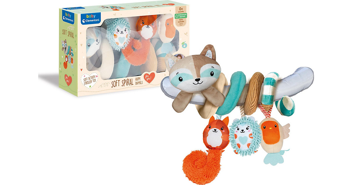 Baby Clementoni Aktivitäts-Spirale mehrfarbig Baby Clementoni Aktivitäts-Spirale mehrfarbig von Clementoni