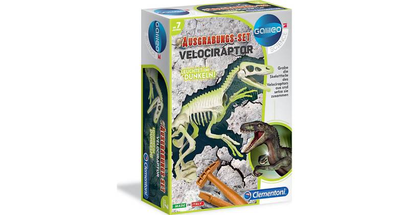 Galileo SCIENCE - Ausgrabungs-Set Velociraptor von Clementoni