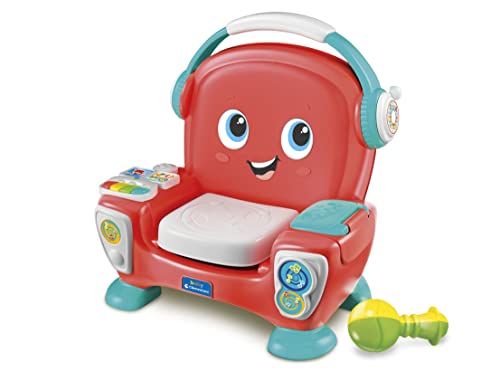Baby Clementoni – Sessel mit Singen und Tanzen, interaktiver sprechender Sessel für Kinder, 12-36 Monate, Lernspiel mit Licht und Liedern, fördert die kognitive und motorische Entwicklung, Baby Clementoni – Sessel mit Singen und Tanzen, interaktiver sprechender Sessel für Kinder, 12-36 Monate, Lernspiel mit Licht und Liedern, fördert die kognitive und motorische Entwicklung, von Clementoni