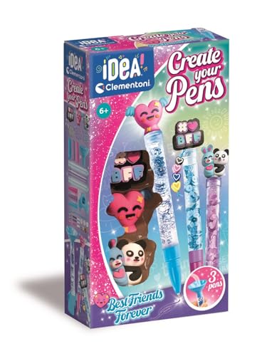 CLEMENTONI -18872-ID_Erstellen Sie Ihre PENS_Best Friends Forever von Clementoni