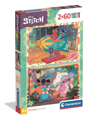 CLEMENTONI - 2 x 60 Teile - Stich CLEMENTONI - 2 x 60 Teile - Stich von Clementoni