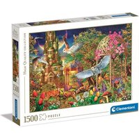 CLEMENTONI 31707 Puzzle 1500 Teile High Quality Collection - Woodland Fantasie-Garten von Clementoni