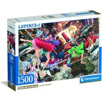 CLEMENTONI 31749 Puzzle 1.500 Teile Collection Compact Lupin III CLEMENTONI 31749 Puzzle 1.500 Teile Collection Compact Lupin III von Clementoni