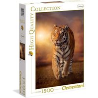 CLEMENTONI 31806 Puzzle 1500 Teile High Quality Collection - Tiger von Clementoni
