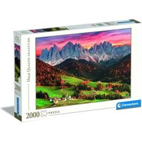 CLEMENTONI 32570 Puzzle 2000 Teile High Quality Collection Val Di Funes von Clementoni