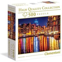 CLEMENTONI 35037 Puzzle 500 Teile High Quality Collection Amsterdam von Clementoni