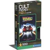 CLEMENTONI 35110 Puzzle 500 Teile Kultfilm-Collection Cult Movies Back to The Future von Clementoni